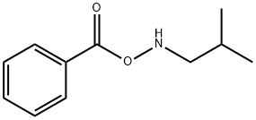 N-ISOBUTYL-O-BENZOYLHYDROXYLAMINE Struktur