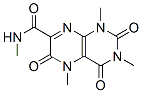 7-Pteridinecarboxamide,  1,2,3,4,5,6-hexahydro-N,1,3,5-tetramethyl-2,4,6-trioxo- Struktur