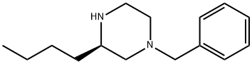 (R)-1-benzyl-3-butylpiperazine Struktur