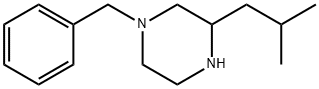 1-benzyl-3-isobutylpiperazine Struktur