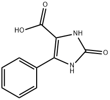 1,3-DIHYDRO-IMIDAZOL-2-ONE-5-PHENYL-4-CARBOXYLIC ACID Struktur