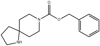 1,8-Diazaspiro[4.5]decane-8-carboxylic acid, phenylMethyl ester Struktur