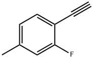 1-ethynyl-2-fluoro-4-methyl-Benzene Struktur