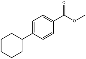 4-CYCLOHEXYL-BENZOIC ACID METHYL ESTER Struktur