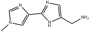 [2,4-Bi-1H-imidazole]-5-methanamine,  1-methyl- Struktur