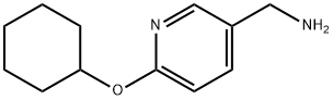 [6-(cyclohexyloxy)pyridin-3-yl]methylamine Struktur