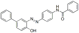 4'-(4-Hydroxy-3-biphenylylazo)benzanilide Struktur