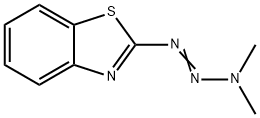 Benzothiazole, 2-(3,3-dimethyl-1-triazeno)- (7CI) Struktur