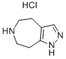 2,4,5,6,7,8-HEXAHYDRO-PYRAZOLO[3,4-D]AZEPINE, HYDROCHLORIDE Struktur