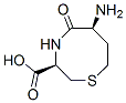 2H-1,4-Thiazocine-3-carboxylicacid,6-aminohexahydro-5-oxo-,(3R-cis)-(9CI) Struktur