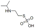 Thiosulfuric acid hydrogen S-[2-(isopropylamino)ethyl] ester Struktur