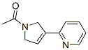 Ethanone,  1-[2,5-dihydro-3-(2-pyridinyl)-1H-pyrrol-1-yl]- Struktur