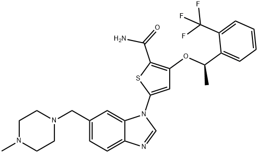 GSK461364 Struktur