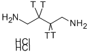 PUTRESCINE DIHYDROCHLORIDE, [2,3-3H(N)] Struktur