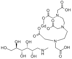 GADOPENTETATE MONOMEGLUMINE (500 MG)F1F0940.998MG/MG(AN) Structure