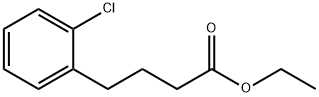 Benzenebutanoic acid, 2-chloro-, ethyl ester Struktur