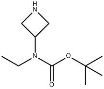 3-(N-BOC-ETHYLAMINO) AZETIDINE Struktur