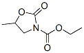 3-Oxazolidinecarboxylic  acid,  5-methyl-2-oxo-,  ethyl  ester Struktur