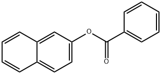 2-Naphthyl benzoate Struktur