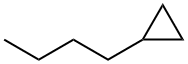 Butylcyclopropane Struktur