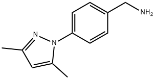 4-(3,5-Dimethyl-1H-pyrazol-1-yl)benzylamine 97% Struktur