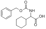 Cyclohexaneacetic acid,a-[[(phenylmethoxy)carbonyl]amino]- Struktur