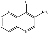 4-chloro-1,5-naphthyridin-3-aMine Struktur