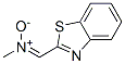 Methanamine, N-(2-benzothiazolylmethylene)-, N-oxide (9CI) Struktur