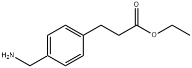 ETHYL 3-(4-(AMINOMETHYL)PHENYL)PROPANOATE Struktur