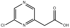 (6-CHLOROPYRAZIN-2-YL)ACETIC ACID Struktur