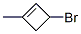 Cyclobutene, 3-bromo-1-methyl- (9CI) Struktur