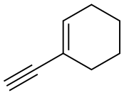 1-ETHYNYLCYCLOHEXENE Struktur