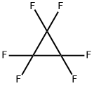 1,1,2,2,3,3-hexafluorocyclopropane Struktur