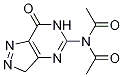 AcetaMide, N-acetyl-N-(6,7-dihydro-7-oxo-3H-pyrazolo[4,3-d]pyriMidin-5-yl)- Struktur