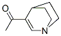 Ethanone, 1-(1-azabicyclo[2.2.2]oct-2-en-3-yl)- (9CI) Struktur