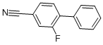 4-CYANO-2-FLUORO-BIPHENYL Struktur