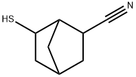 Bicyclo[2.2.1]heptane-2-carbonitrile,  6-mercapto- Struktur