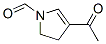 1H-Pyrrole-1-carboxaldehyde, 3-acetyl-4,5-dihydro- (9CI) Struktur