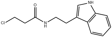 3-CHLORO-N-[2-(1H-INDOL-3-YL)ETHYL]PROPANAMIDE Struktur