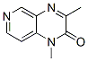 Pyrido[3,4-b]pyrazin-2(1H)-one, 1,3-dimethyl- (7CI) Struktur