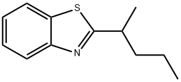 Benzothiazole, 2-(1-methylbutyl)- (9CI) Struktur