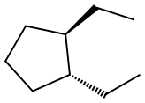 TRANS-1,2-DIETHYLCYCLOPENTANE Struktur