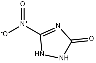 1,2-dihydro-5-nitro-3H-1,2,4-triazol-3-one Struktur