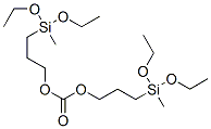 Carbonic acid bis[3-[methyldiethoxysilyl]propyl] ester Struktur