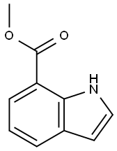 Methyl 1H-indole-7-carboxylate Structure