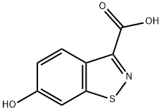 6-hydroxybenzo[d]isothiazole-3-carboxylic acid Struktur