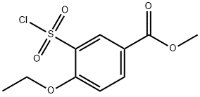 METHYL 3-(CHLOROSULFONYL)-4-ETHOXYBENZOATE Struktur