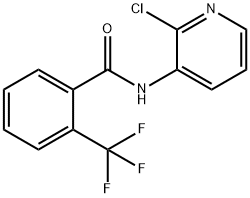 N-(2-chloro-pyridin-3-yl)-2-trifluoromethyl-benzamide Struktur