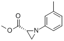 (R)-METHYL 1-M-TOLYLAZIRIDINE-2-CARBOXYLATE Struktur