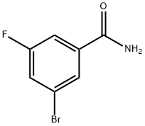 3-BROMO-5-FLUOROBENZAMIDE Struktur